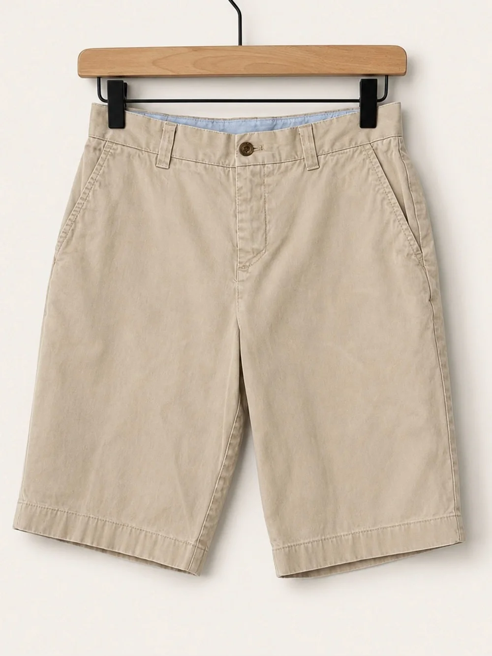 Lot of 2 Boys Khaki Chino Shorts Brooks Brothers & johnnie-O Size 14 Bundle